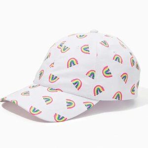 Lilly Pulitzer Run Around Rainbow Hat NWT
